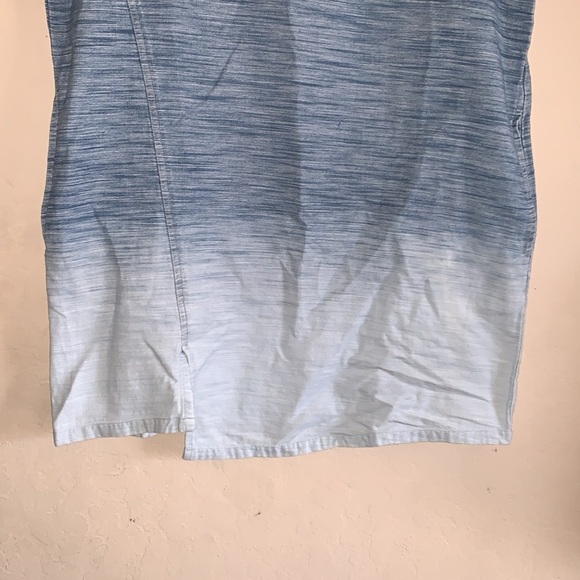 ALLSAINTS Jina Ombre shift Dress Short Sleeve Size 8 - Picture 4 of 9